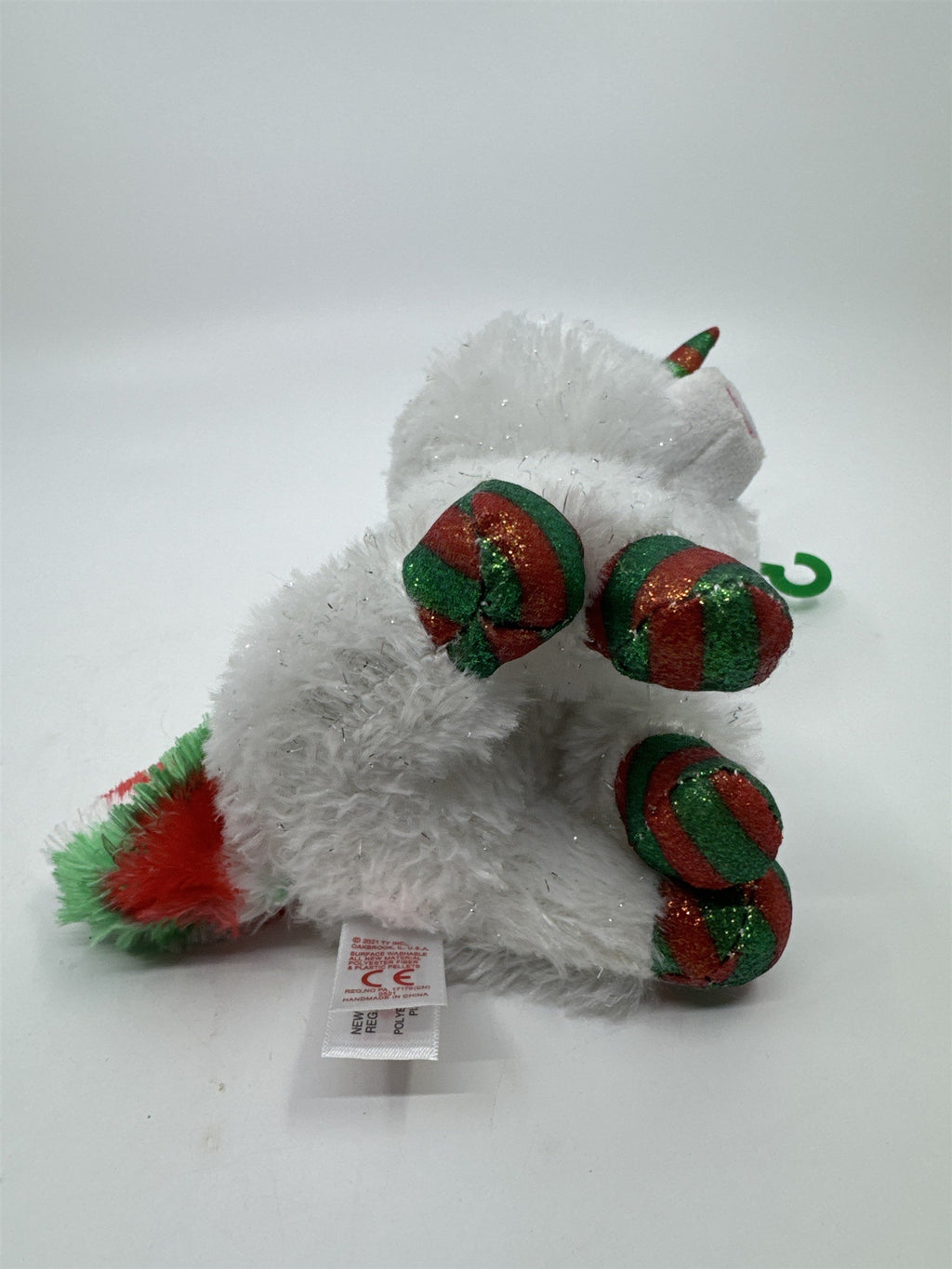 TY Beanie Boos Snowfall The Holiday/Christmas Unicorn Stuffed Animal Plush