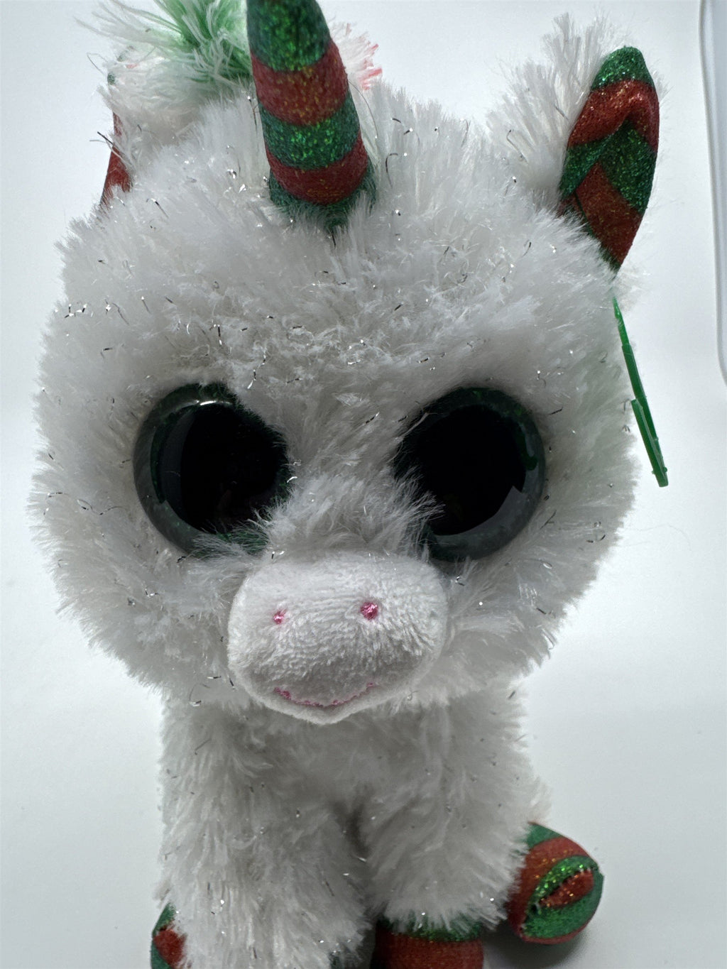 TY Beanie Boos Snowfall The Holiday/Christmas Unicorn Stuffed Animal Plush