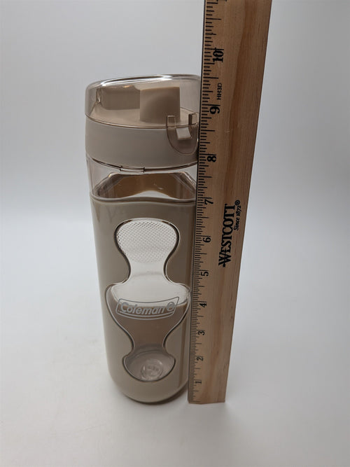 Cream Colored Coleman BPA Free Sports Water Bottle