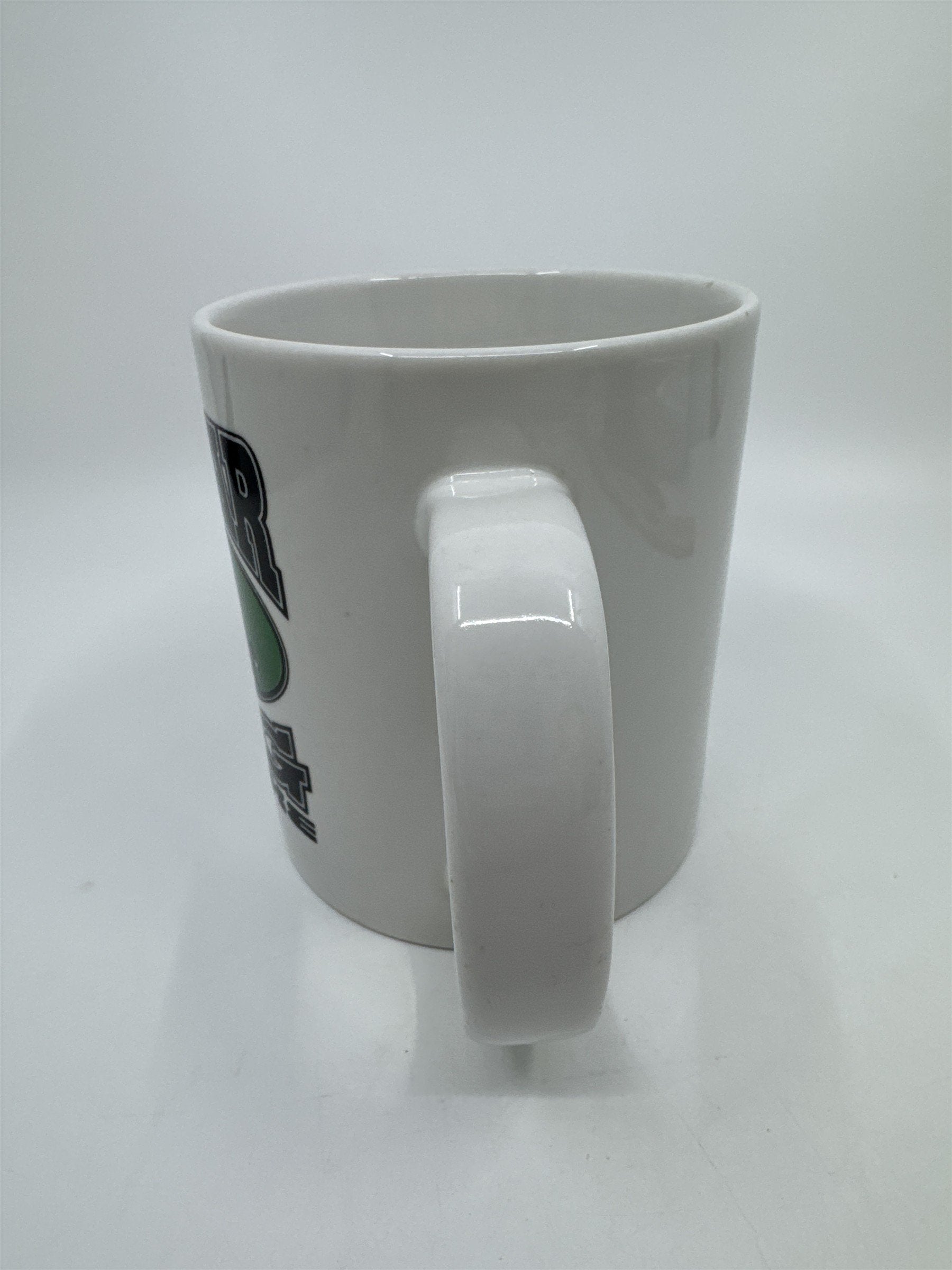 Ceramic White Big Bear Long Lake Large Coffee/Tea/Drink Mug Cup