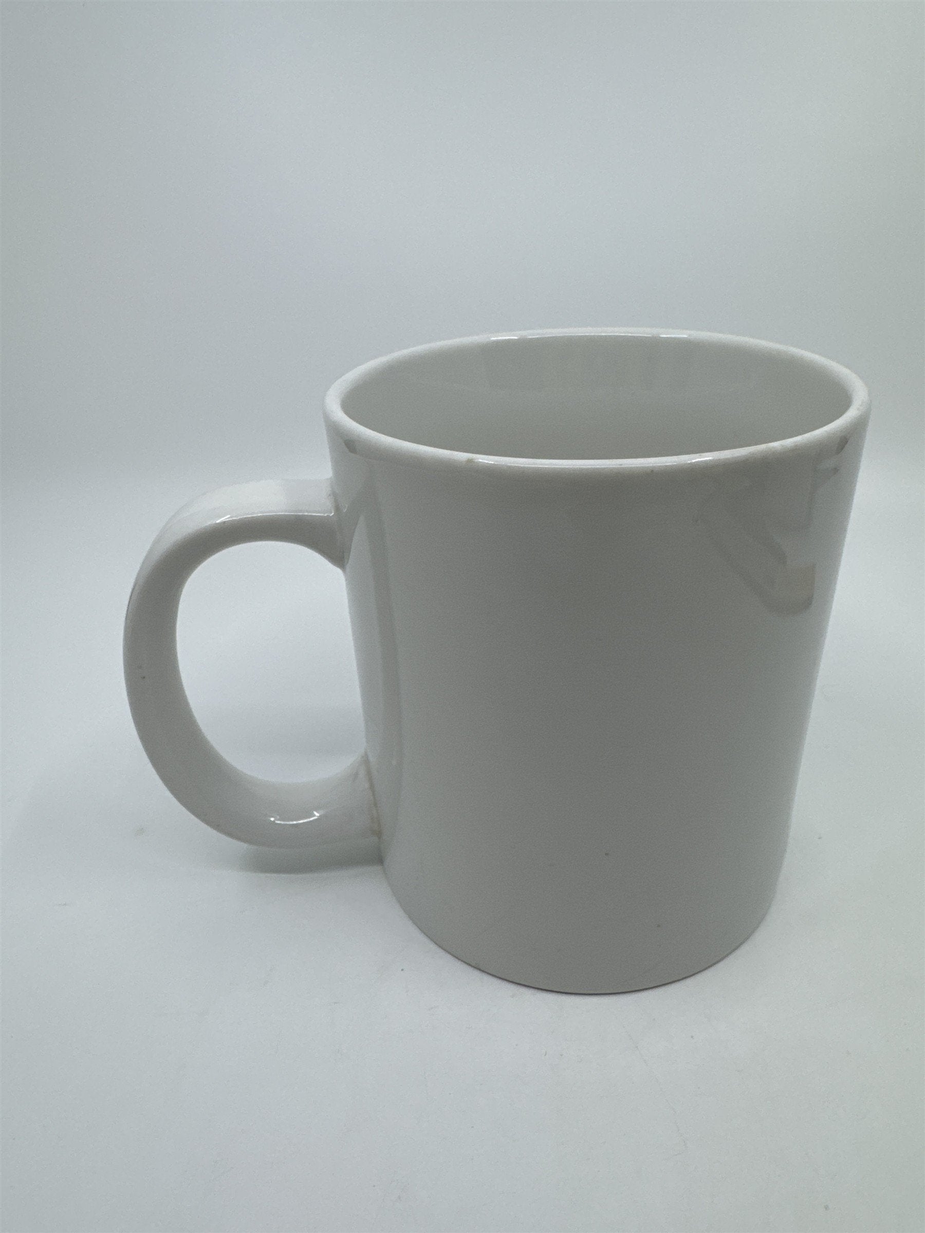 Ceramic White Big Bear Long Lake Large Coffee/Tea/Drink Mug Cup