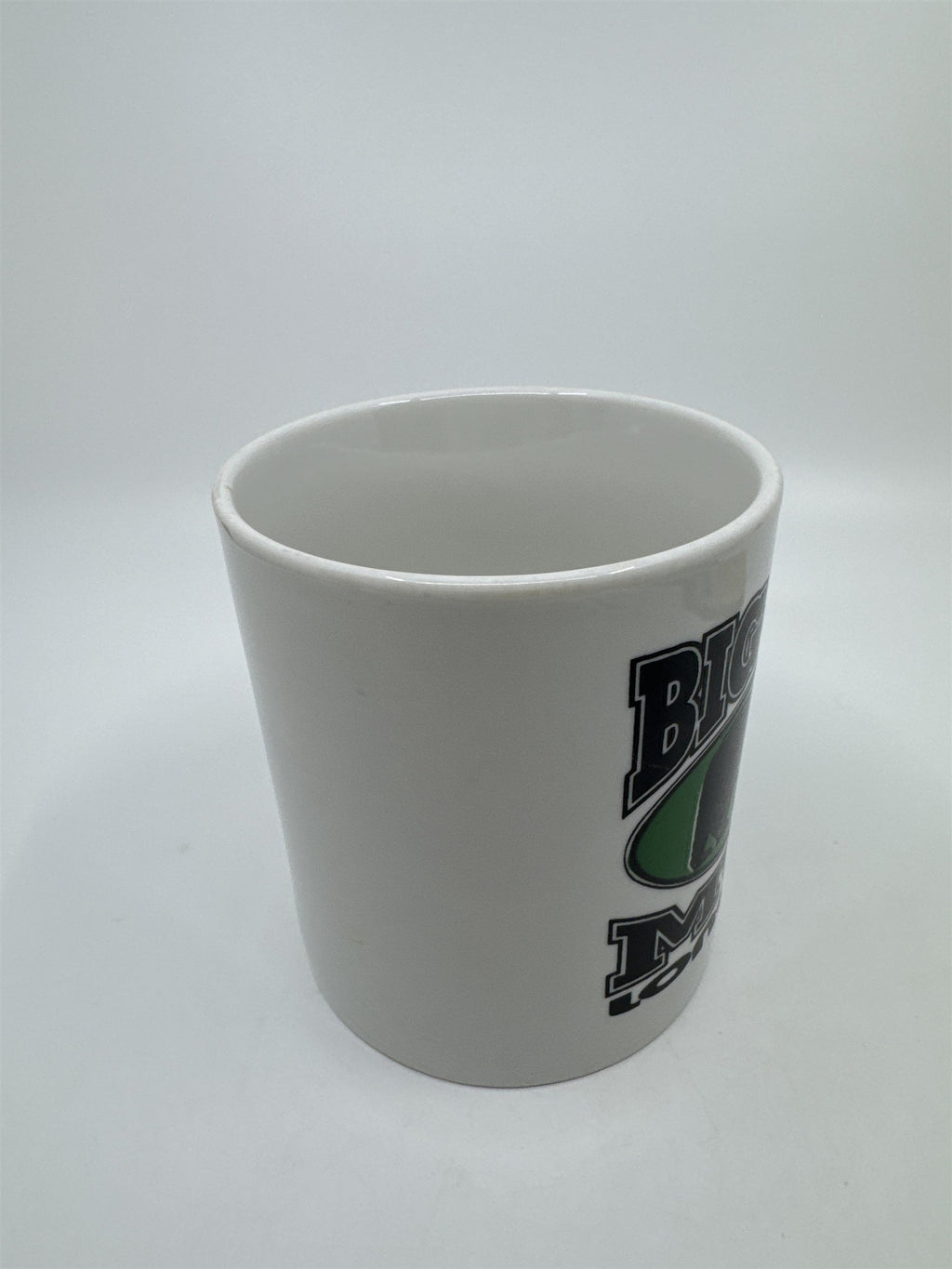 Ceramic White Big Bear Long Lake Large Coffee/Tea/Drink Mug Cup