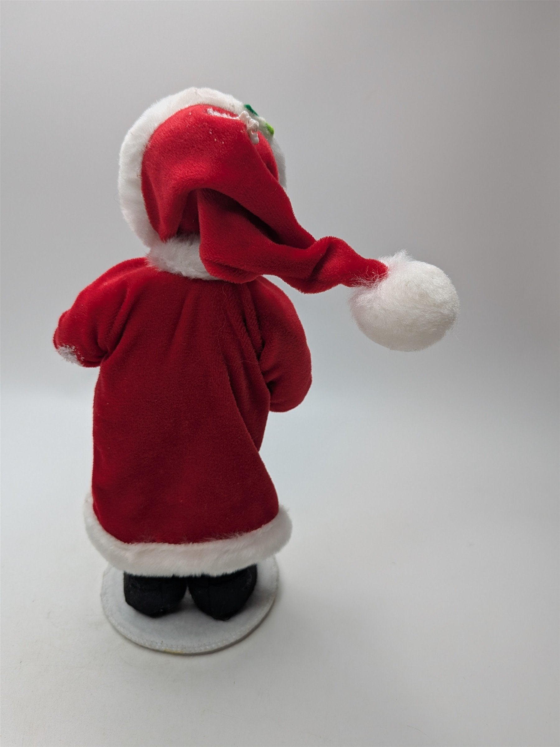 Vintage Annalee Mrs. Claus Mobilitee Doll With Green Mitten Christmas Cloth Doll