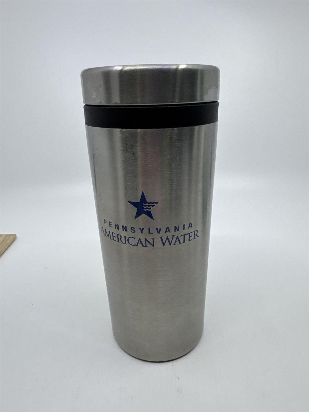 Pennsylvania American Water Silver Travel Mug Coffee Cup