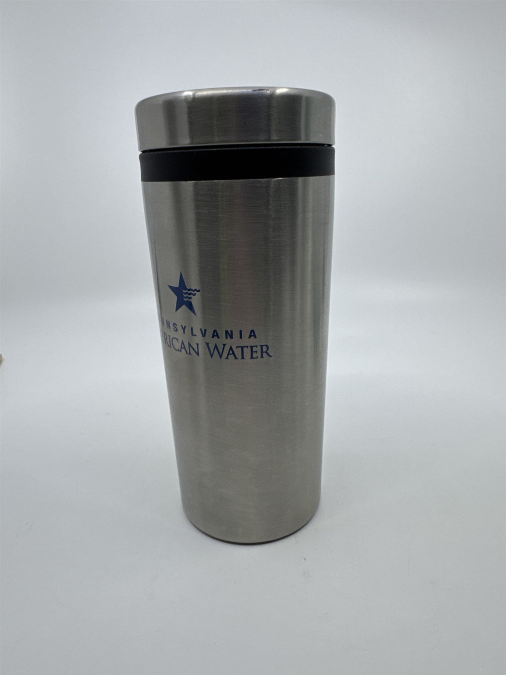 Pennsylvania American Water Silver Travel Mug Coffee Cup