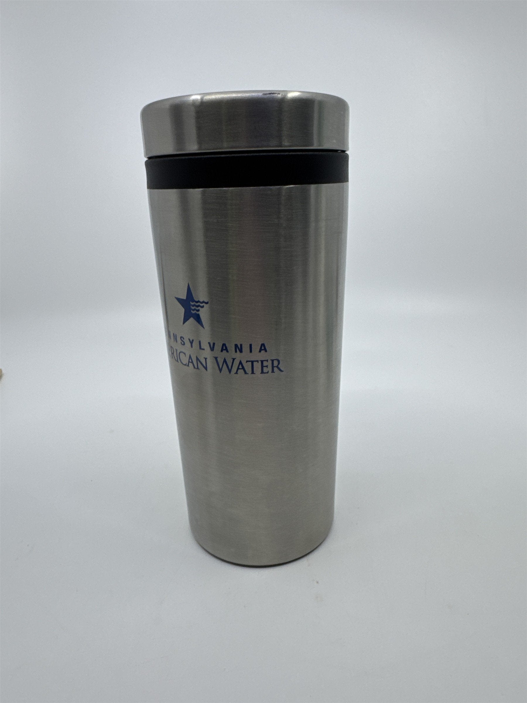 Pennsylvania American Water Silver Travel Mug Coffee Cup