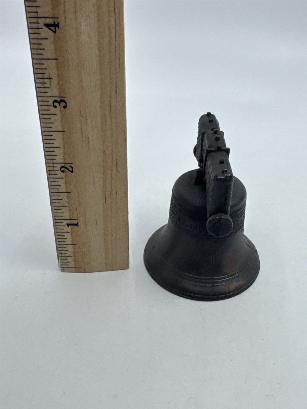 Vintage Miniature Liberty Bell Small Metal Philadelphia Souvenir Replica