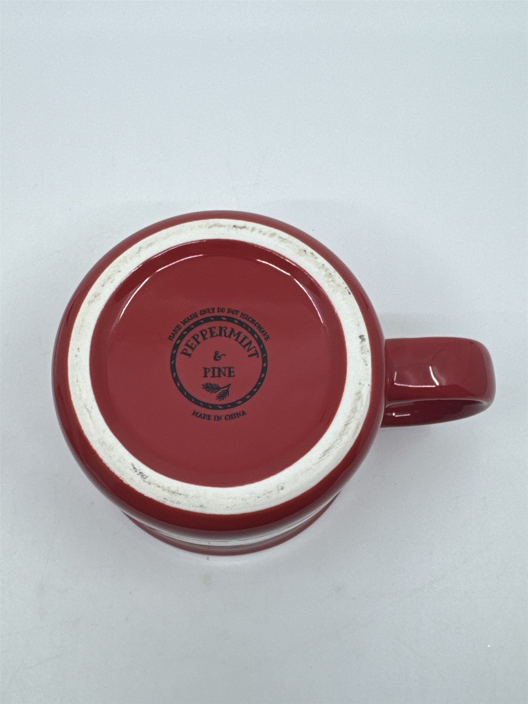 French Bull Dog Have A Howl-y Jolly Christmas Red Christmas Coffee Mug