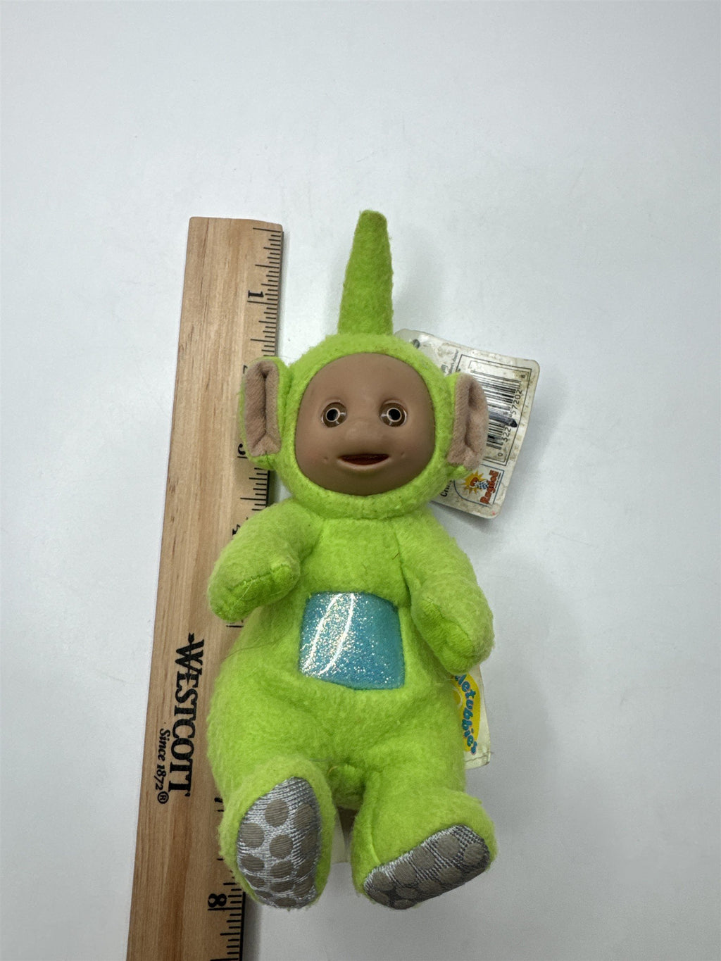 Retired Teletubbies Dipsy Green Soft Plush Toy /w Tag