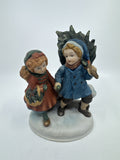 1981 Christmas Memories Sharing The Christmas Spirit Avon First Edition Figurine