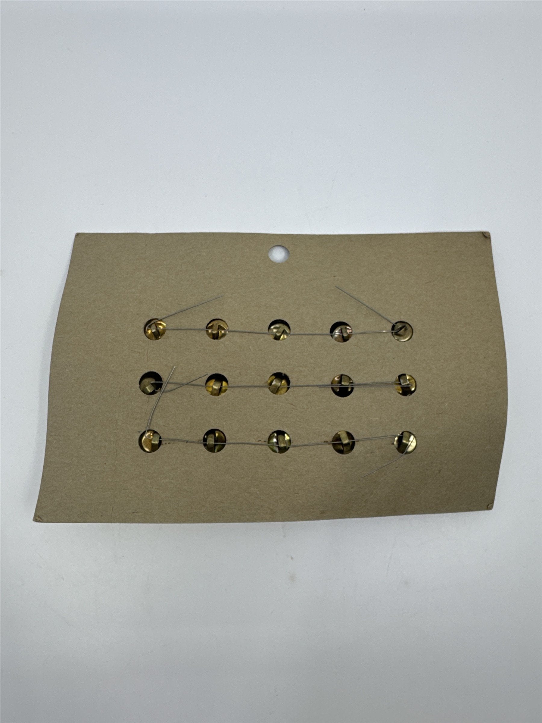 Vintage Jingle Bells Set Of 15 Gold Christmas Decorative Bells For Gifts/Trees