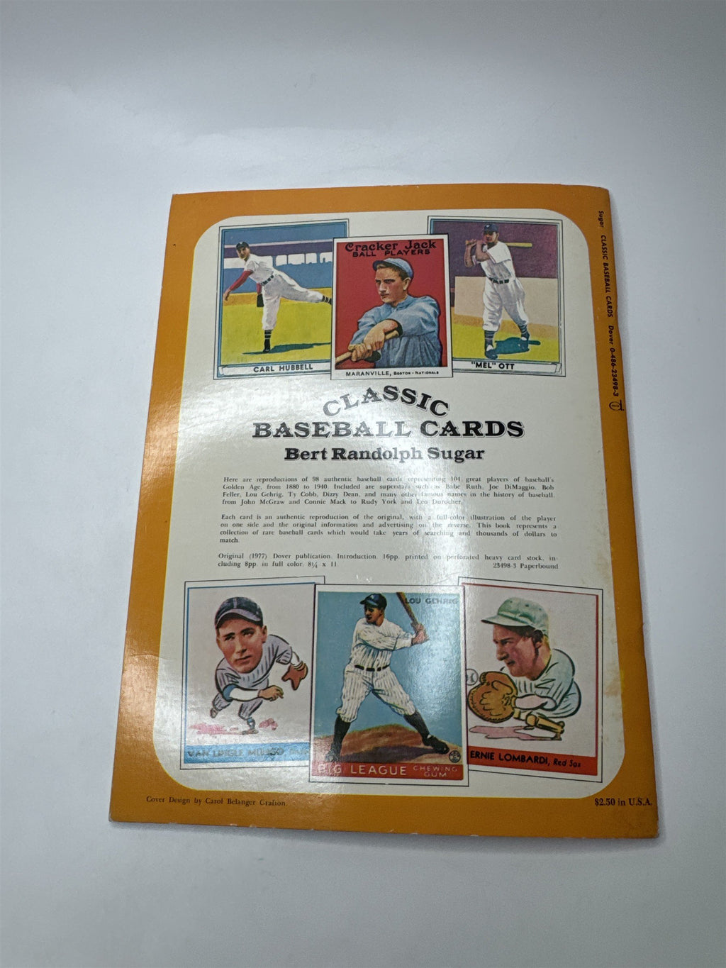 1977 Classic Baseball Cards Magazine by Bert Sugar ~ 98 Collectors Cards