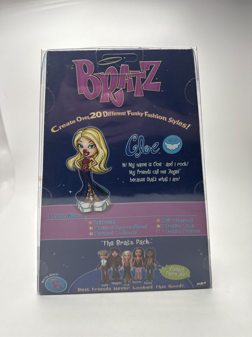 Vintage MGA 2002 Bratz Xpress It! Fashion Collection Cloe NIB