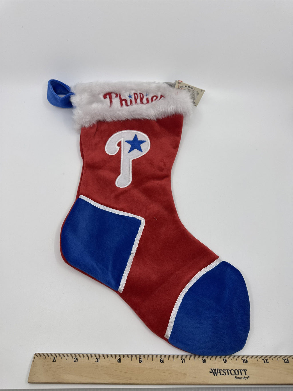 Philadelphia Phillies MLB Forever Collectibles Holiday Christmas Stocking