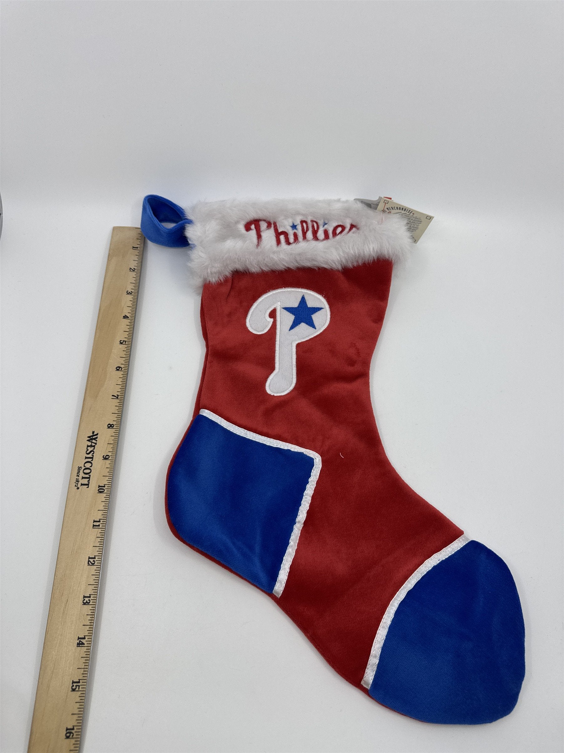 Philadelphia Phillies MLB Forever Collectibles Holiday Christmas Stocking
