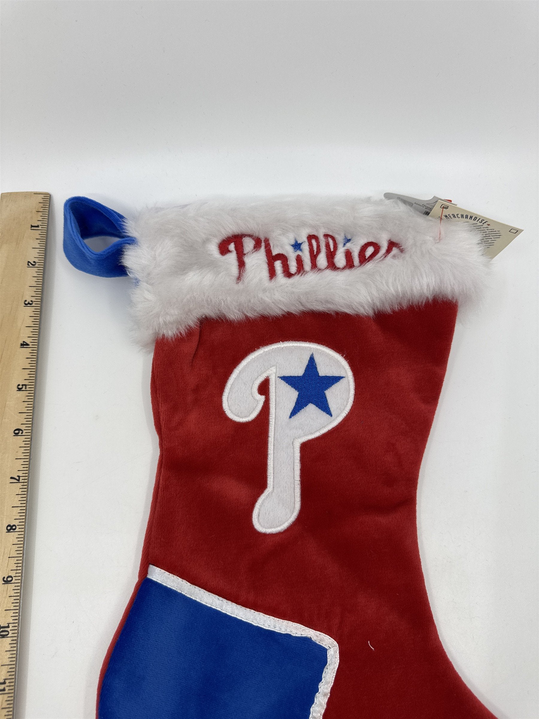 Philadelphia Phillies MLB Forever Collectibles Holiday Christmas Stocking