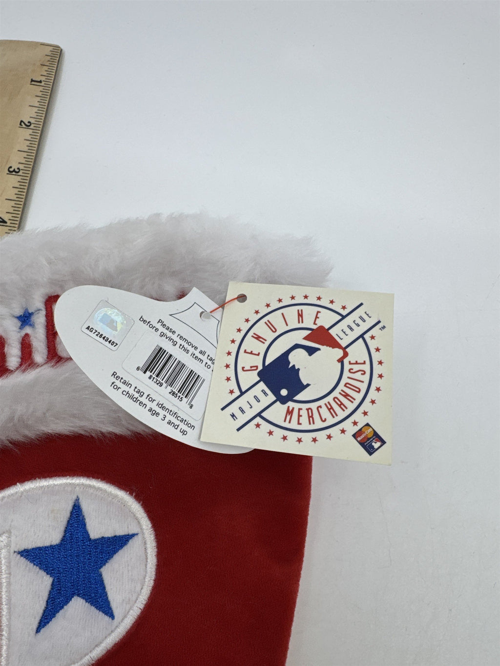 Philadelphia Phillies MLB Forever Collectibles Holiday Christmas Stocking