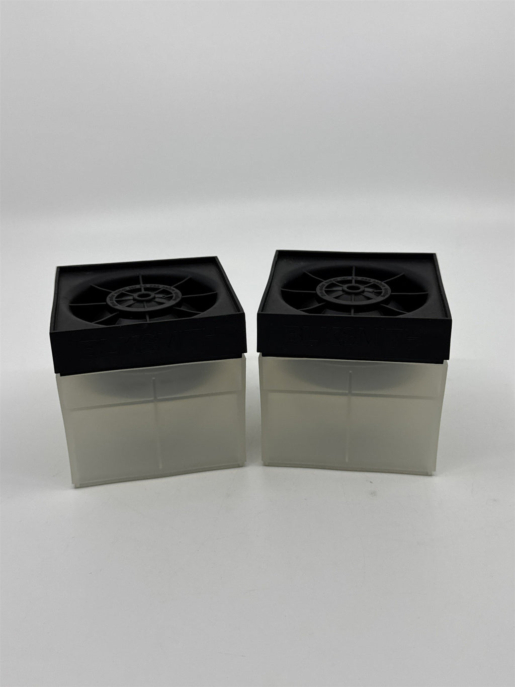 Set Of 2 Blksmith Ice Cube Molds Large Whiskey Ball Silicone Ice Cubes