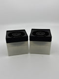 Set Of 2 Blksmith Ice Cube Molds Large Whiskey Ball Silicone Ice Cubes
