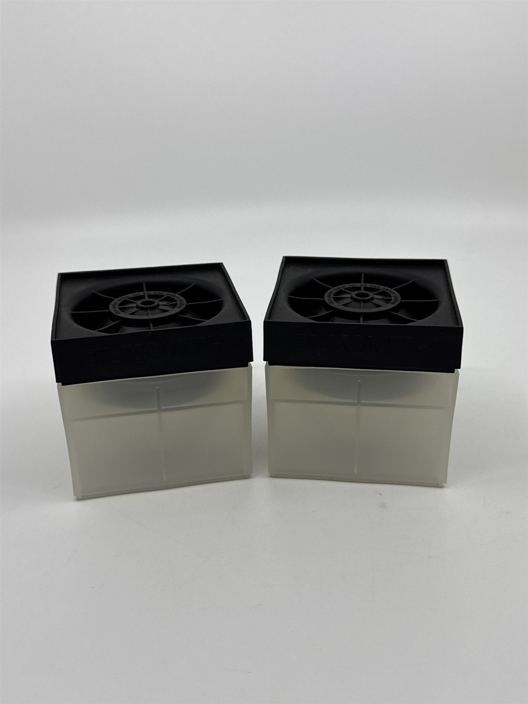 Set Of 2 Blksmith Ice Cube Molds Large Whiskey Ball Silicone Ice Cubes