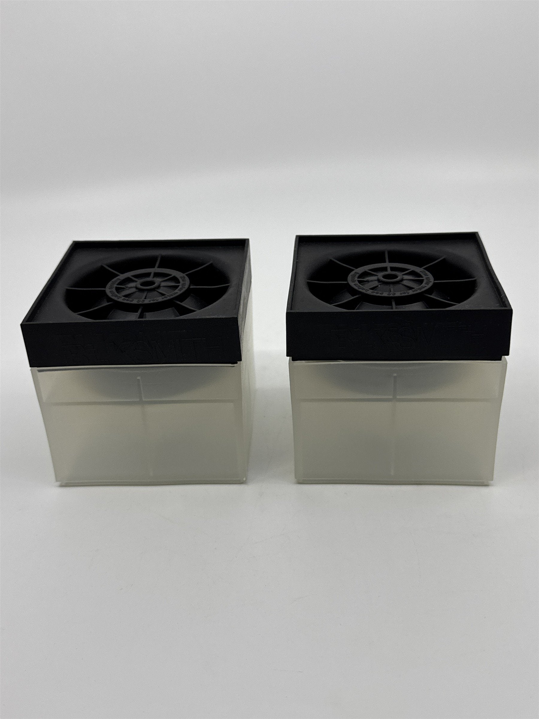 Set Of 2 Blksmith Ice Cube Molds Large Whiskey Ball Silicone Ice Cubes