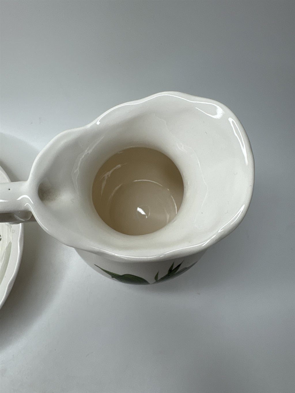 Japan Small Sunflower Pitcher with Wash Basin Dish Sunflower Floral Pitcher Set