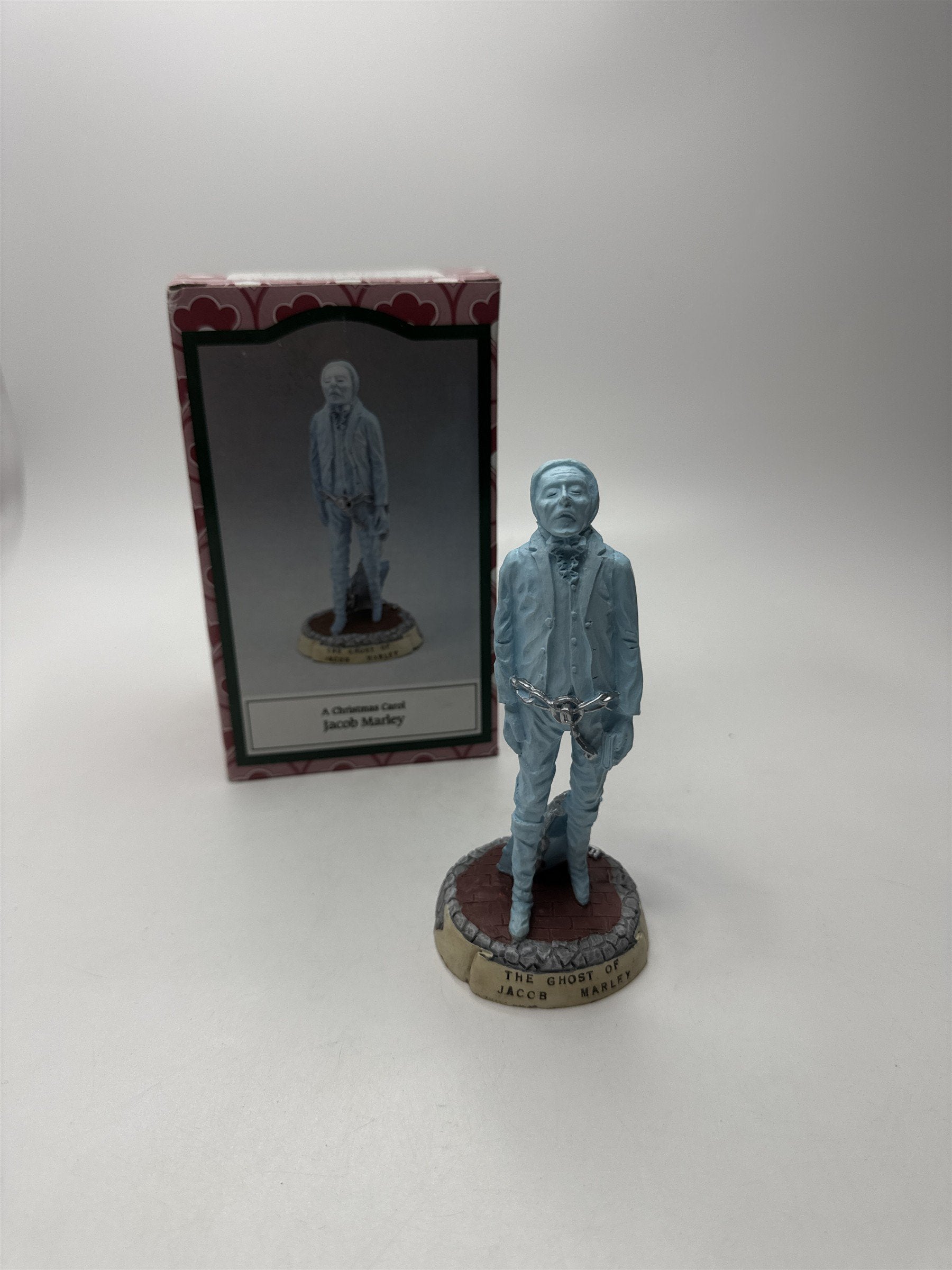 1993 Novelino Dickens A Christmas Carol The Ghost of Jacob Marley Boxed Figurine