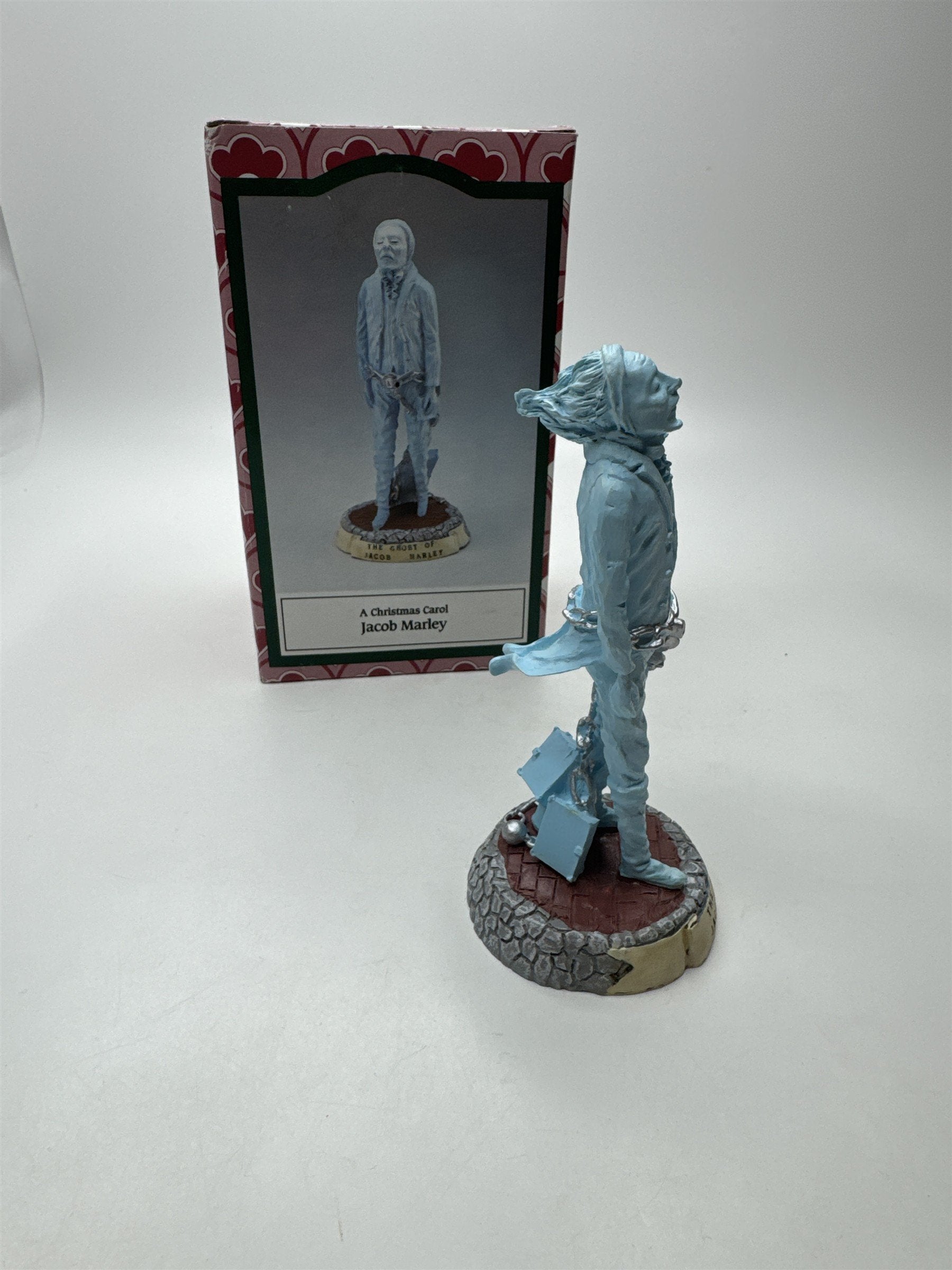 1993 Novelino Dickens A Christmas Carol The Ghost of Jacob Marley Boxed Figurine