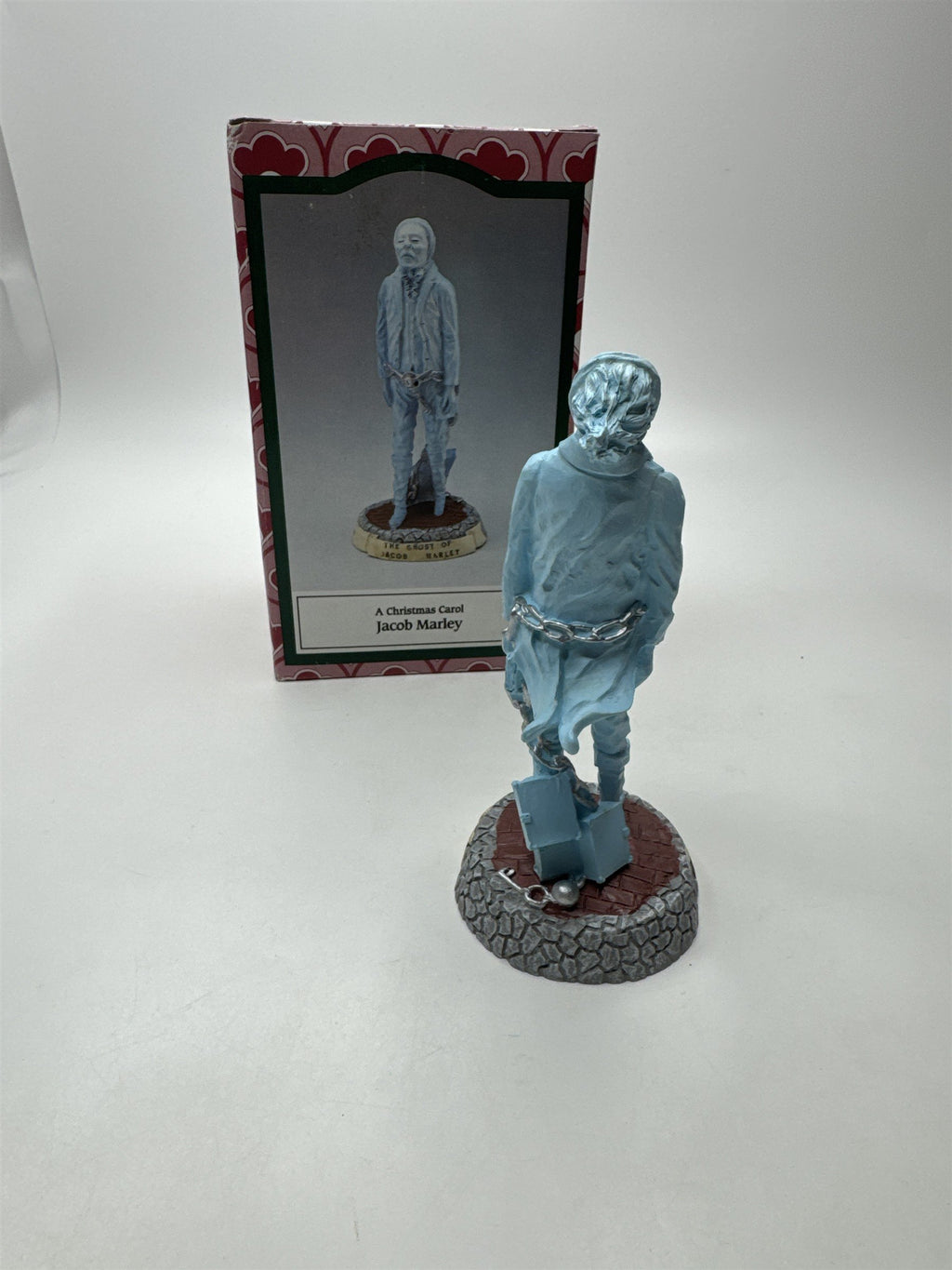 1993 Novelino Dickens A Christmas Carol The Ghost of Jacob Marley Boxed Figurine
