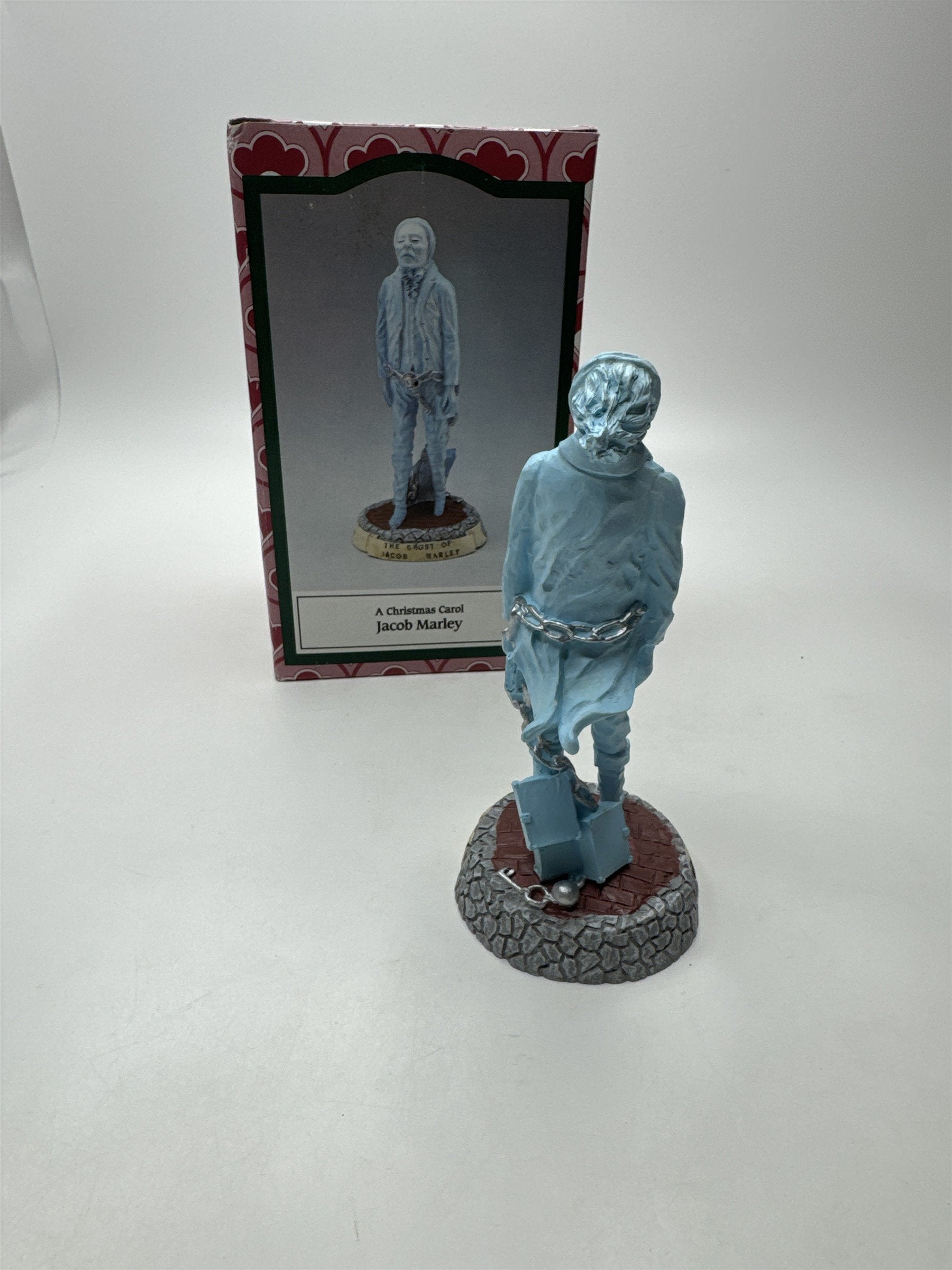 1993 Novelino Dickens A Christmas Carol The Ghost of Jacob Marley Boxed Figurine