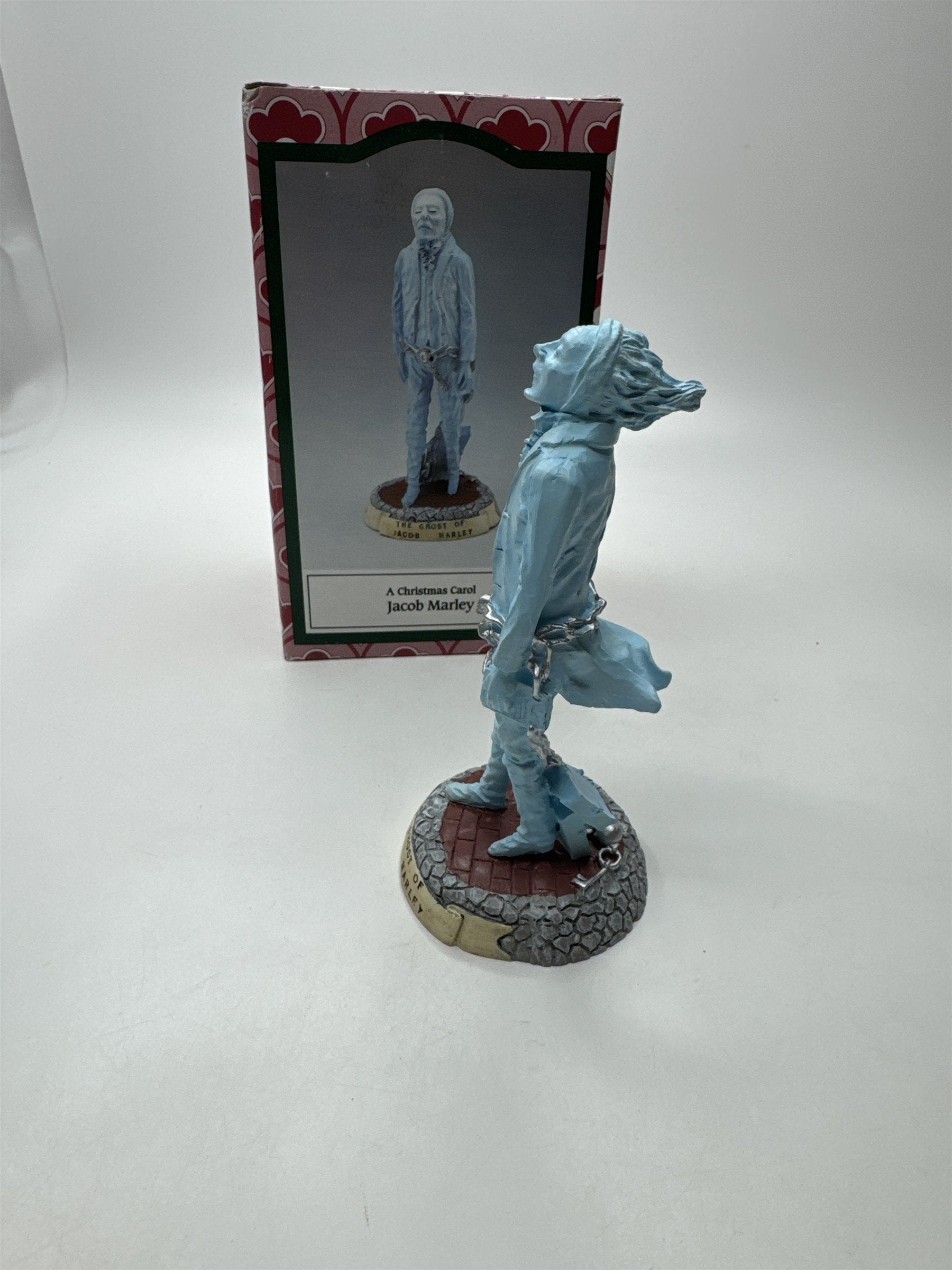 1993 Novelino Dickens A Christmas Carol The Ghost of Jacob Marley Boxed Figurine