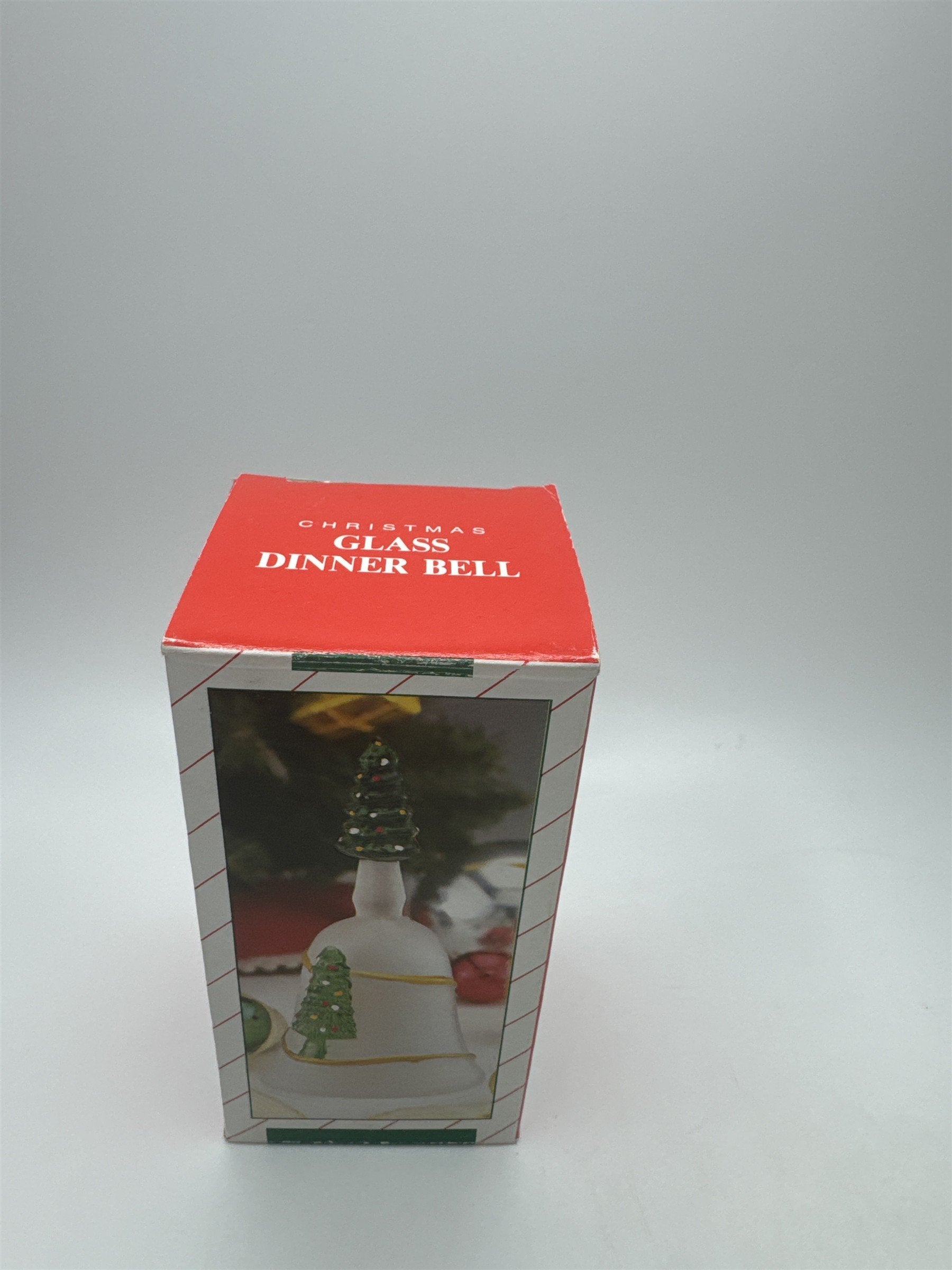Vintage Jay Import Co Inc 16-1512B Christmas Tree Glass Dinner Bell