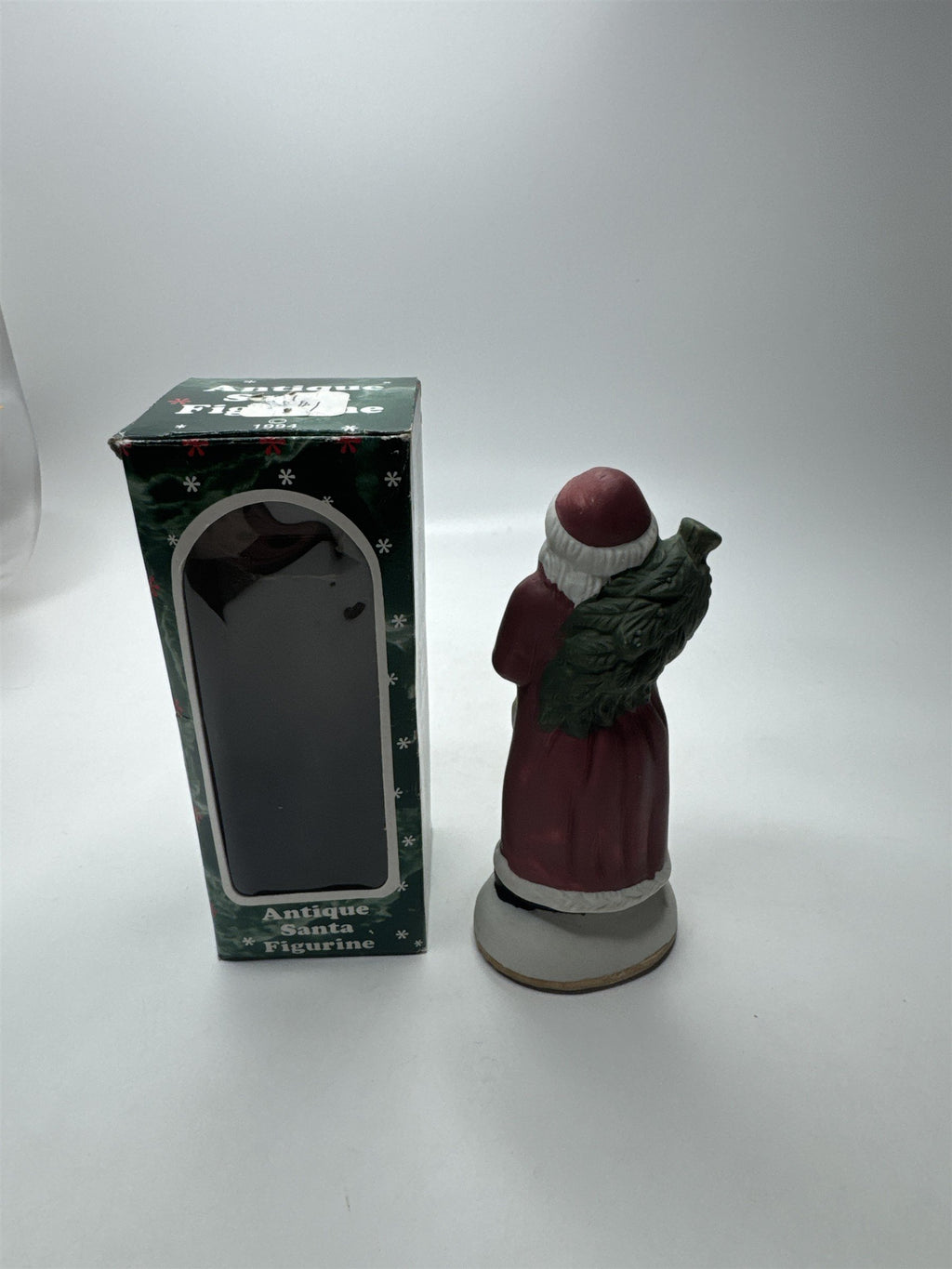 Christmas Reproductions Memories of Santa 1900 Belgium Figurine Vintage