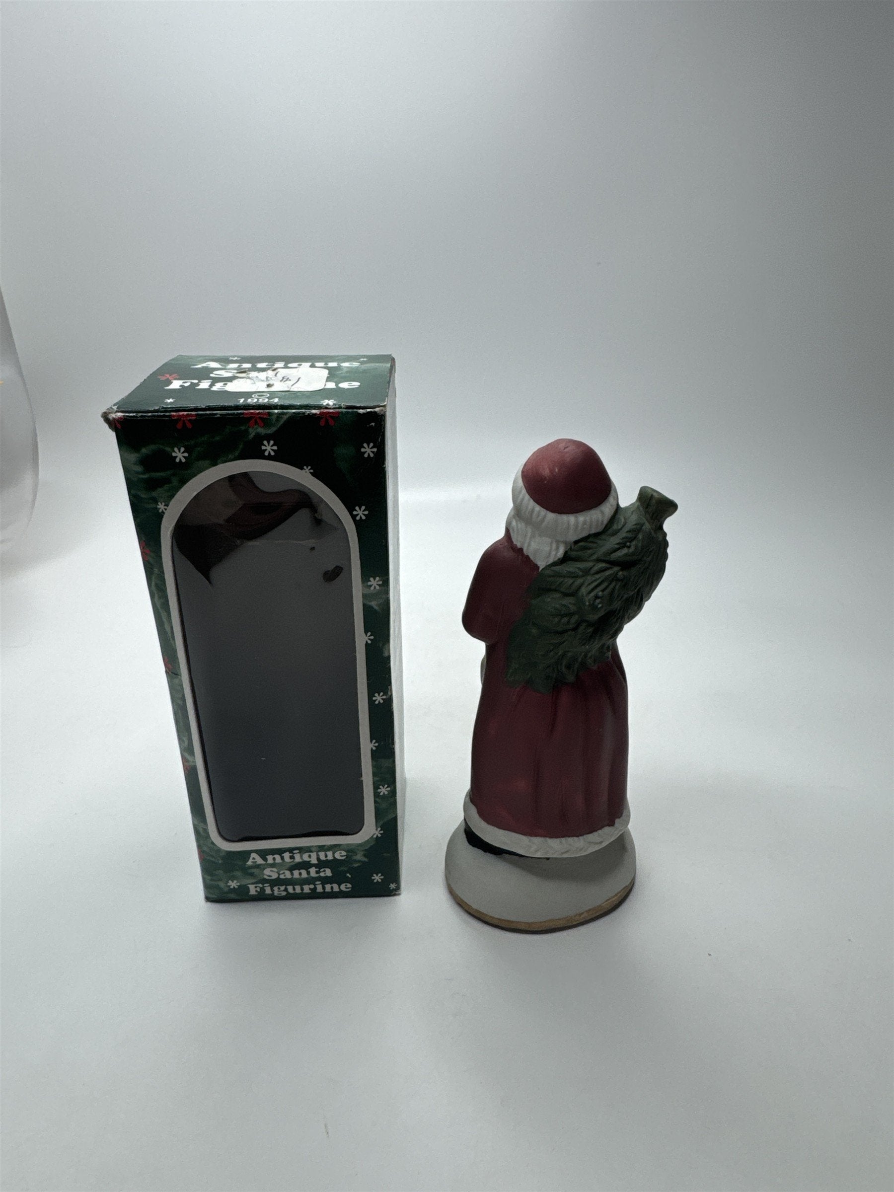 Christmas Reproductions Memories of Santa 1900 Belgium Figurine Vintage