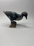 Vintage Wooden Duck Decoy Wood Duck Carved Hand Painted Duck Mallard Figure