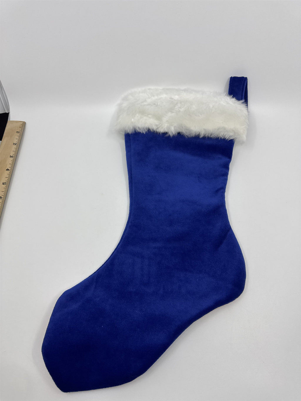 New York Giants NFL Red And Blue Plush Christmas Stocking And Hat Set