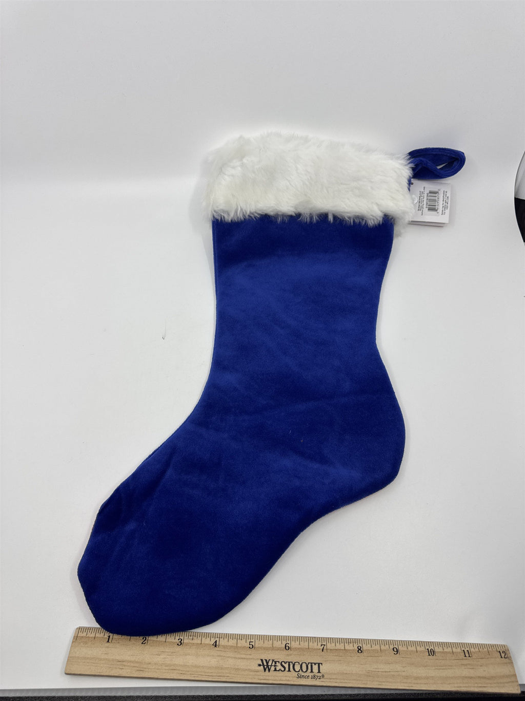 New York Giants NFL Red And Blue Plush Christmas Stocking And Hat Set