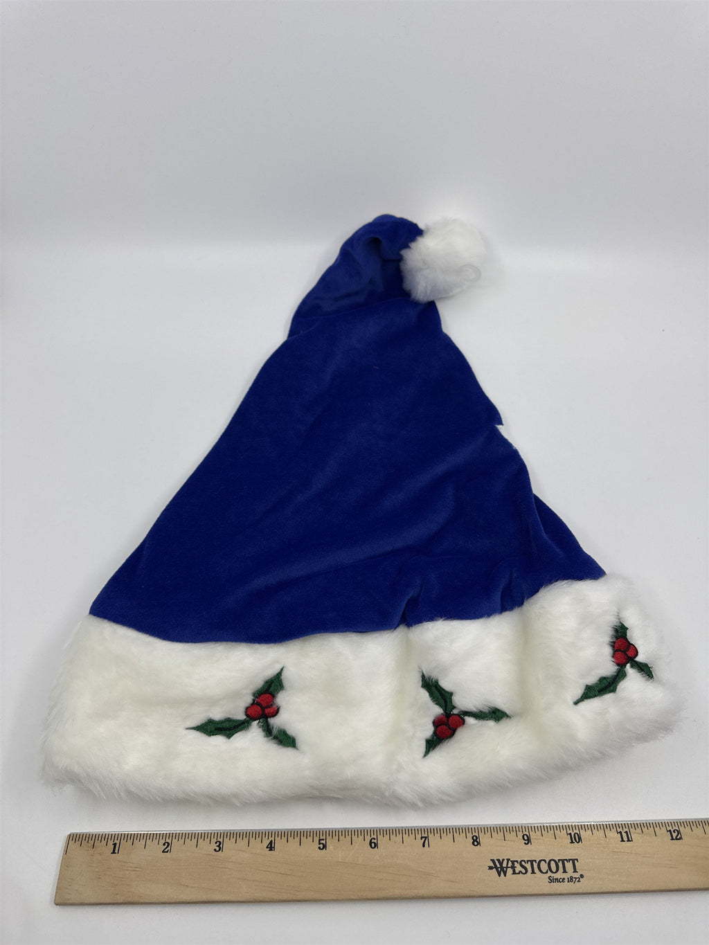 New York Giants NFL Red And Blue Plush Christmas Stocking And Hat Set