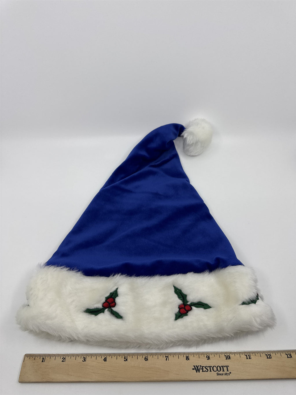 New York Giants NFL Red And Blue Plush Christmas Stocking And Hat Set