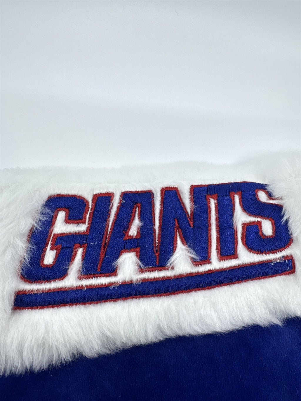 New York Giants NFL Red And Blue Plush Christmas Stocking And Hat Set