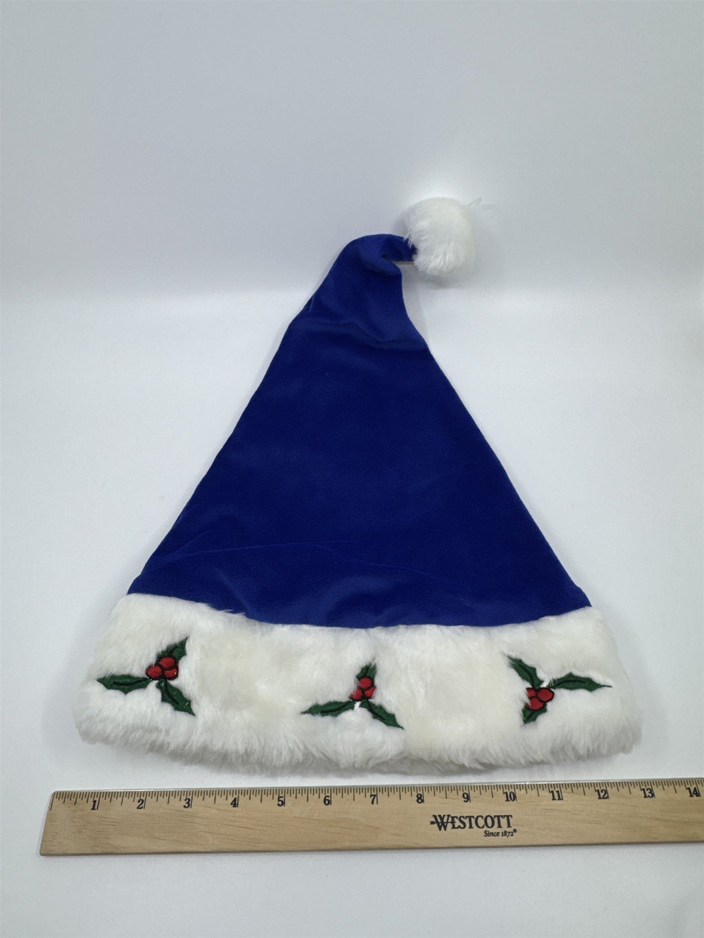 New York Giants NFL Red And Blue Plush Christmas Stocking And Hat Set