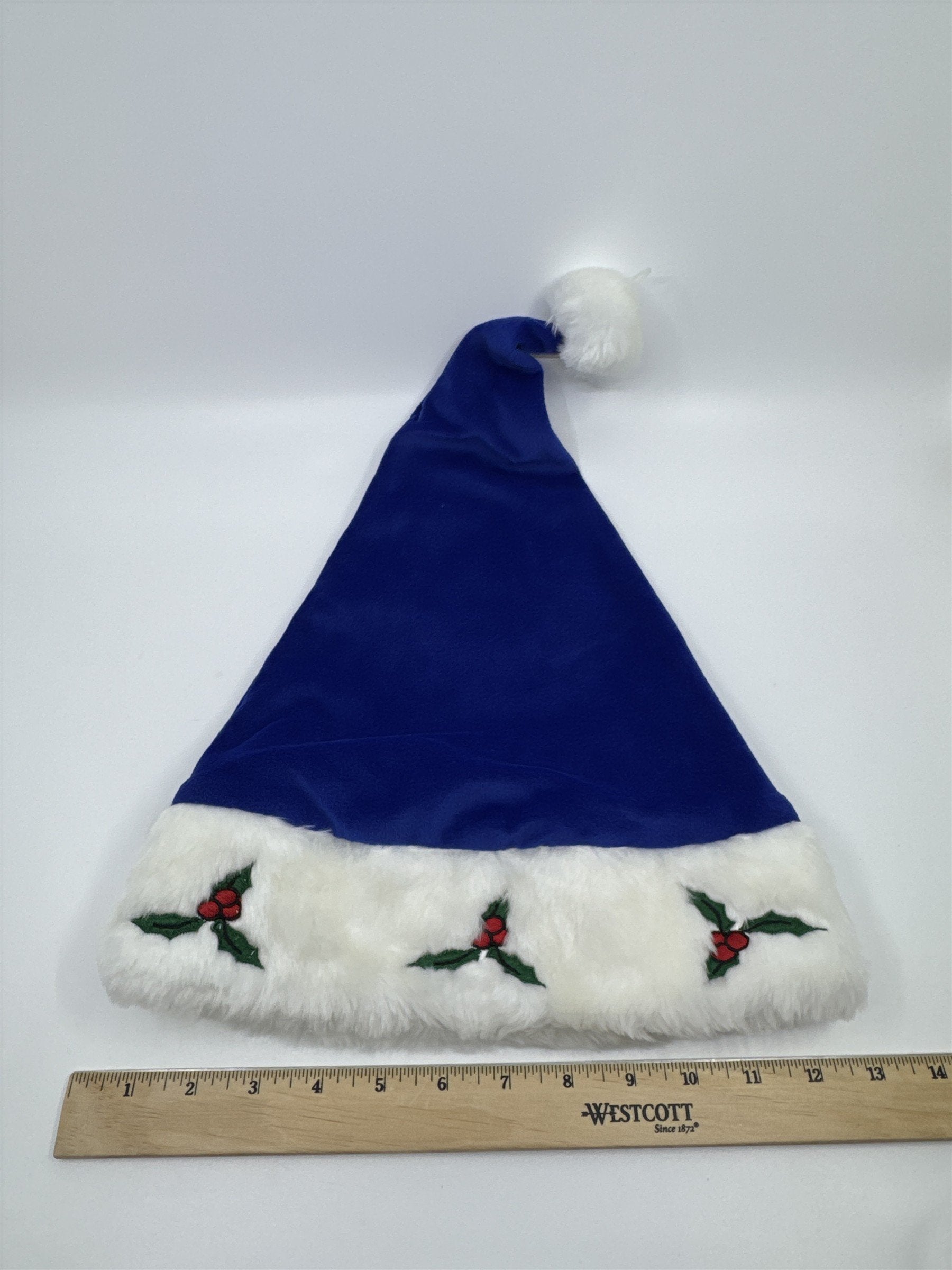 New York Giants NFL Red And Blue Plush Christmas Stocking And Hat Set