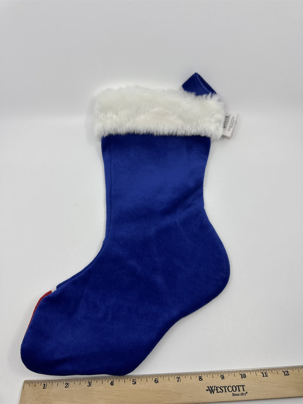New York Giants NFL Red And Blue Plush Christmas Stocking And Hat Set
