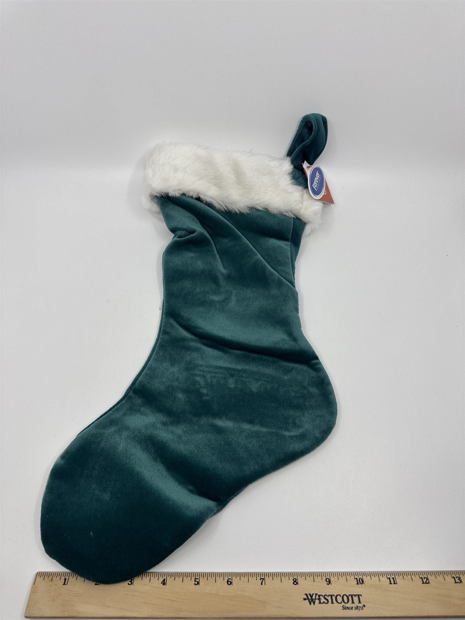 Philadelphia Eagles NFL Green And Grey Plush Christmas Stocking And Hat Set