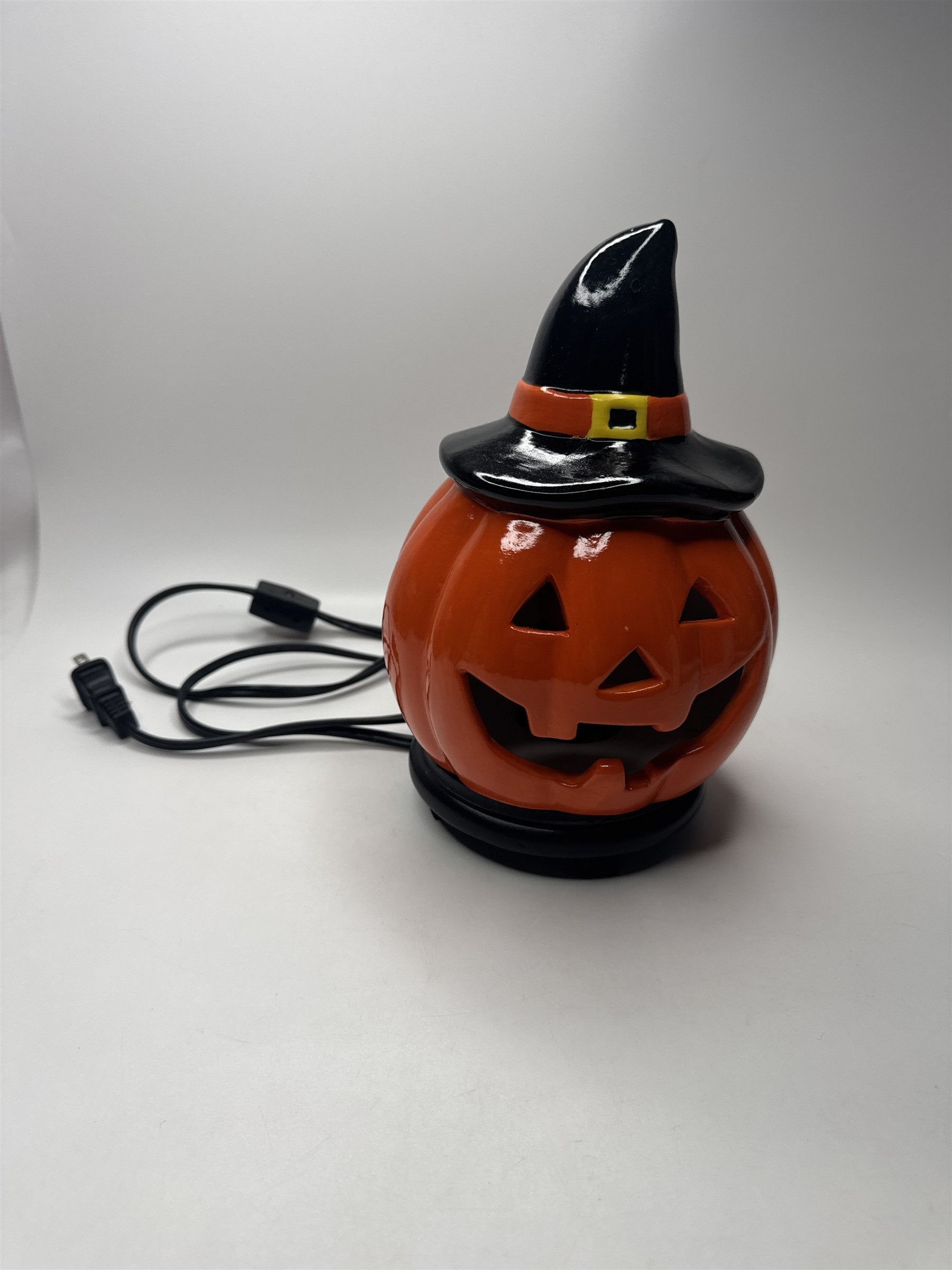 Vintage Halloween Light Up Jack-O-Lantern Home Decor Pumpkin Light