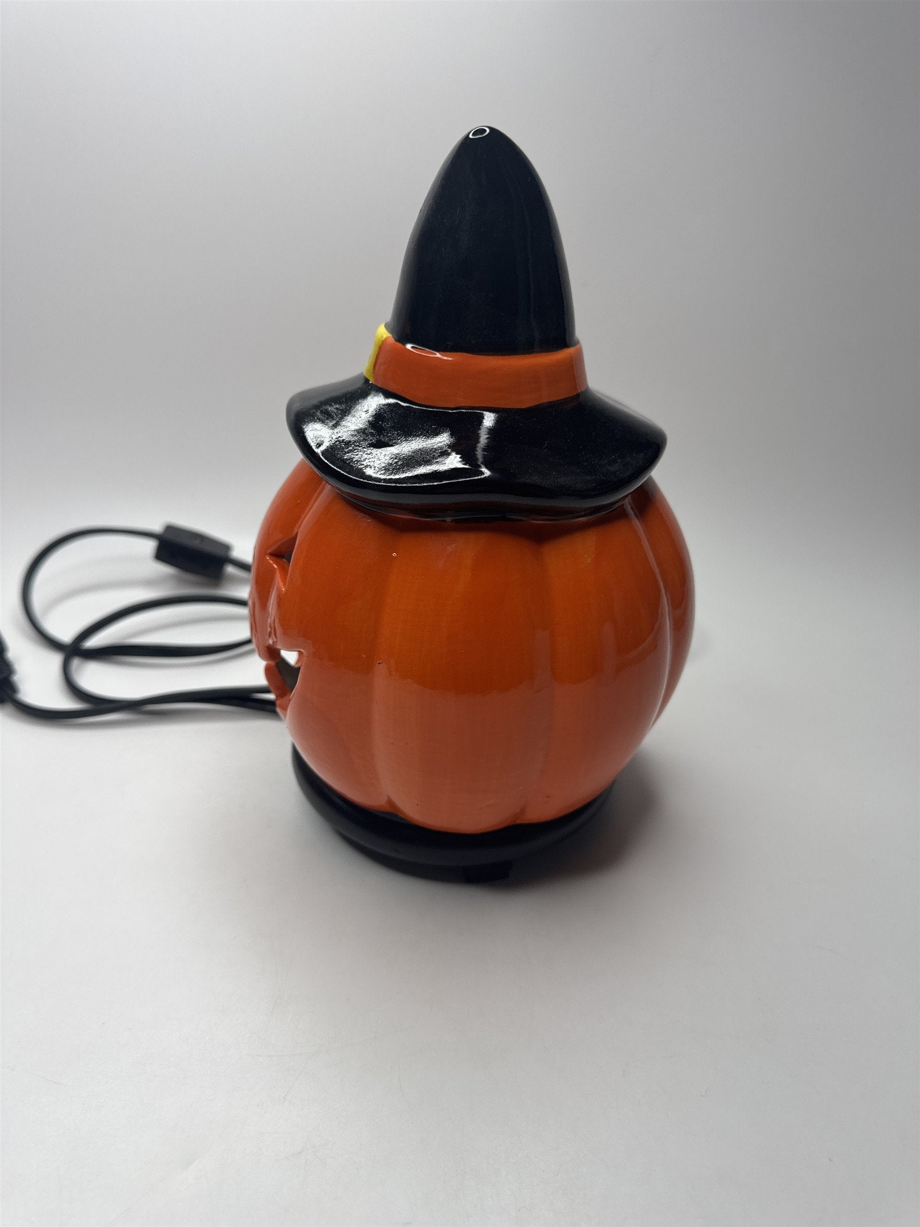 Vintage Halloween Light Up Jack-O-Lantern Home Decor Pumpkin Light