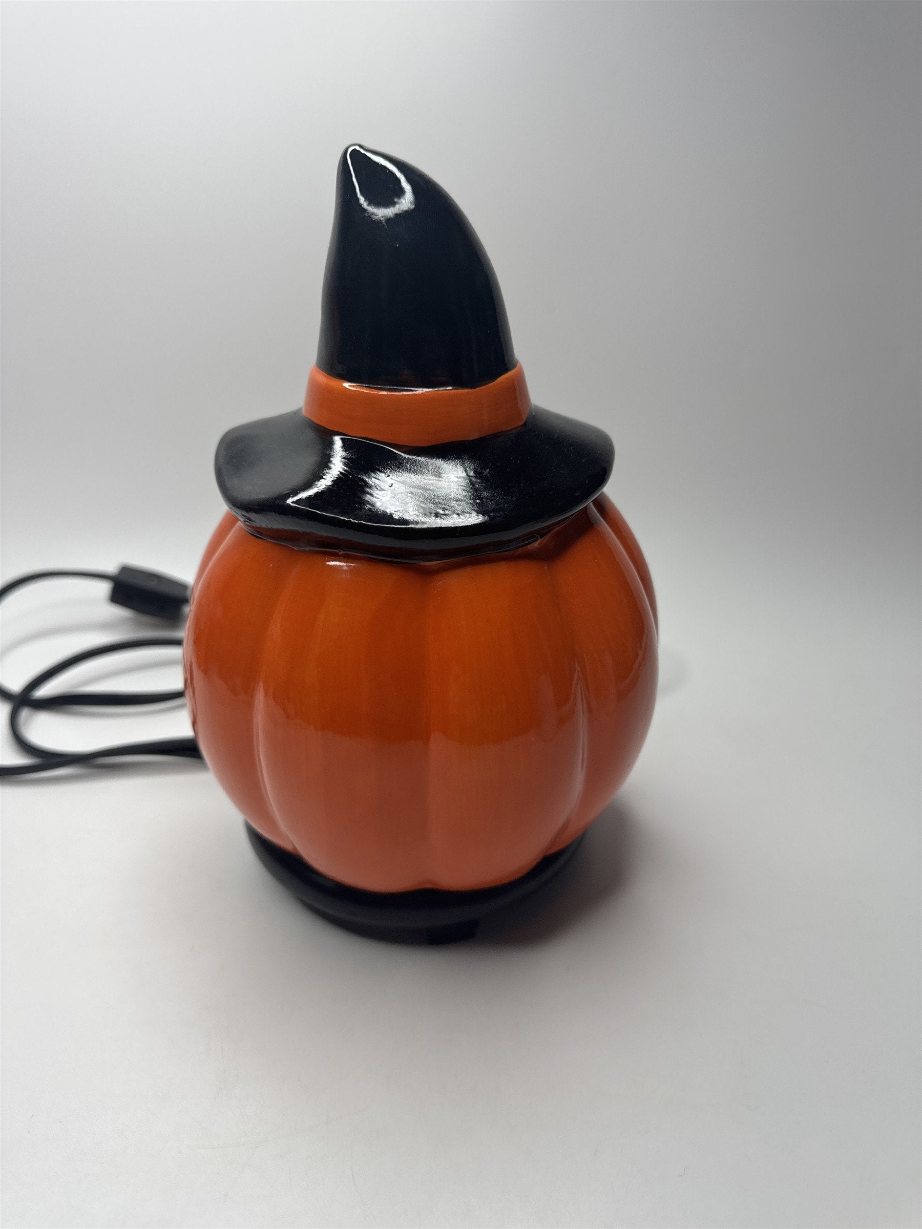 Vintage Halloween Light Up Jack-O-Lantern Home Decor Pumpkin Light