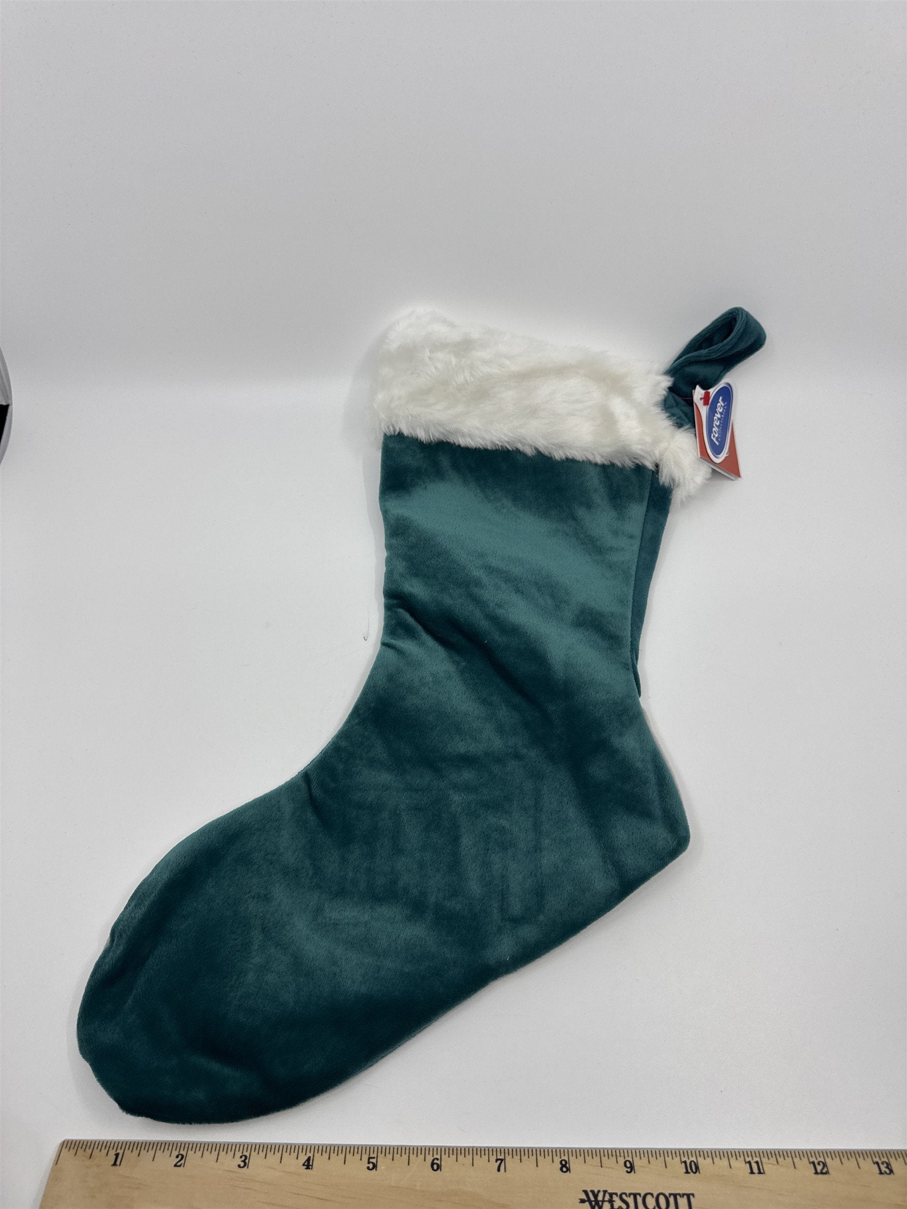 Philadelphia Eagles NFL Green And Grey Plush Christmas Stocking And Hat Set