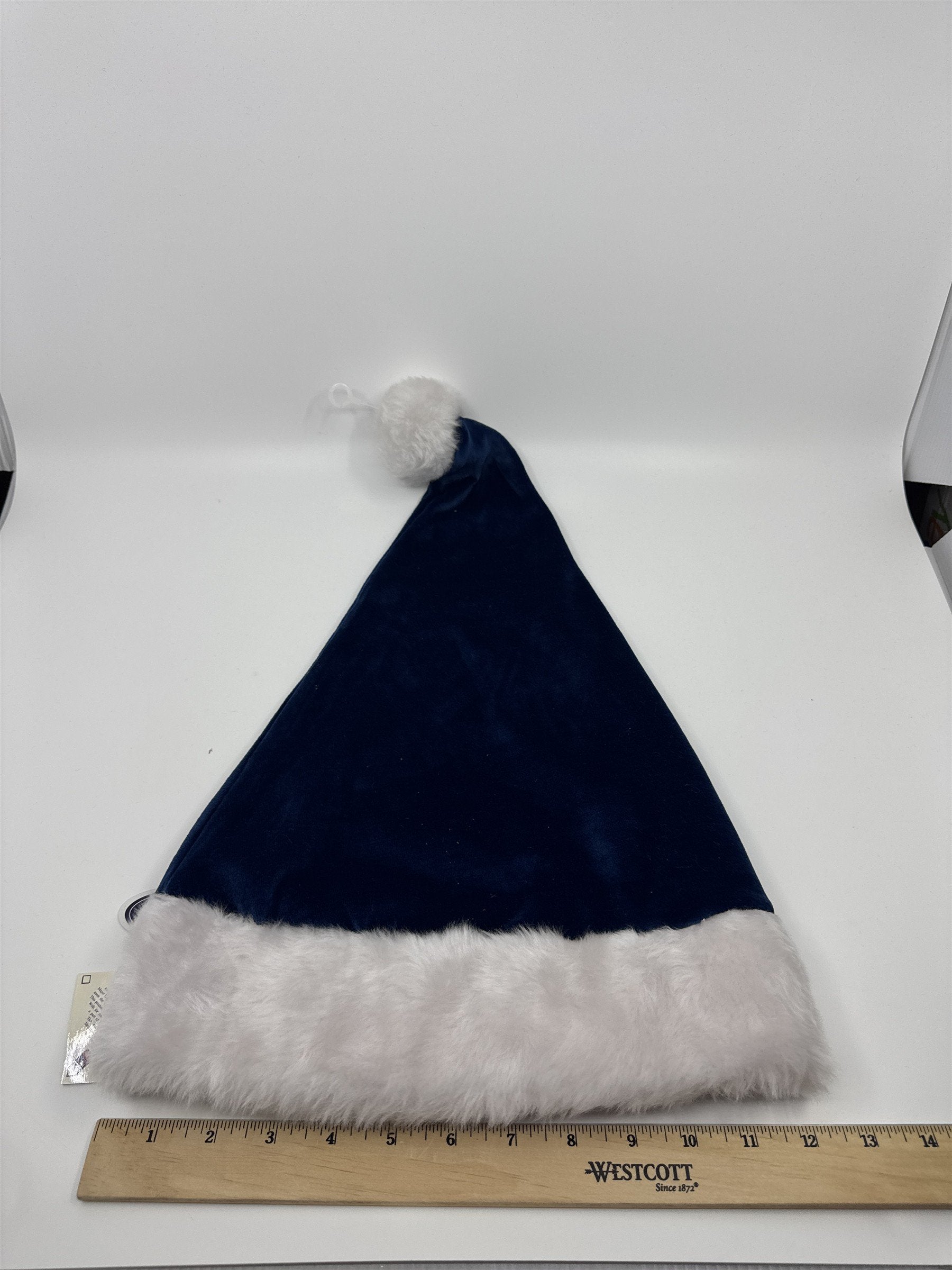 New York Yankees MLB Blue And Grey Plush Christmas Stocking And Hat Set