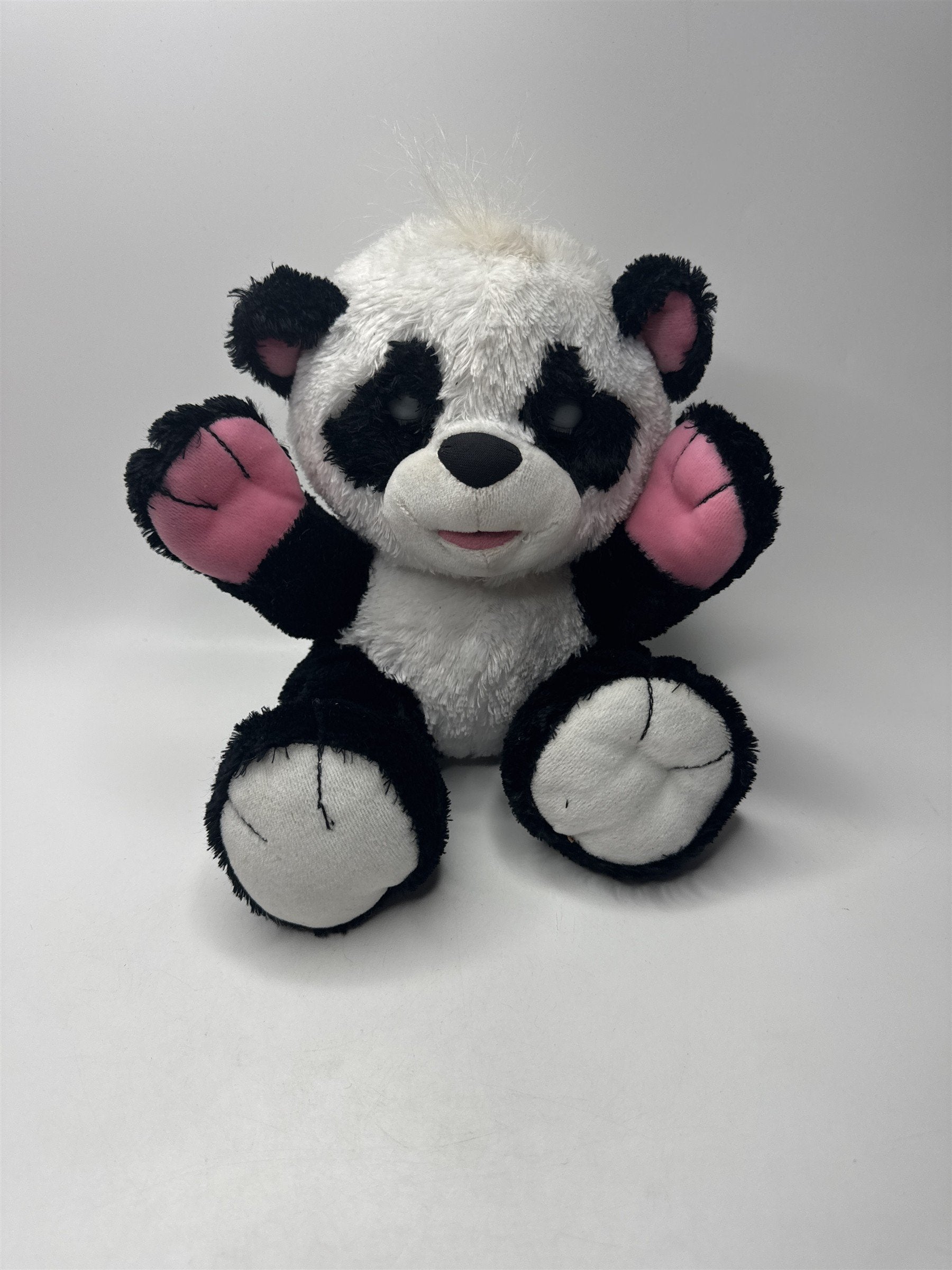 Fisher Price 2006 SnuggleKins Nursery Baby Panda Bear Sounds Plush Toy